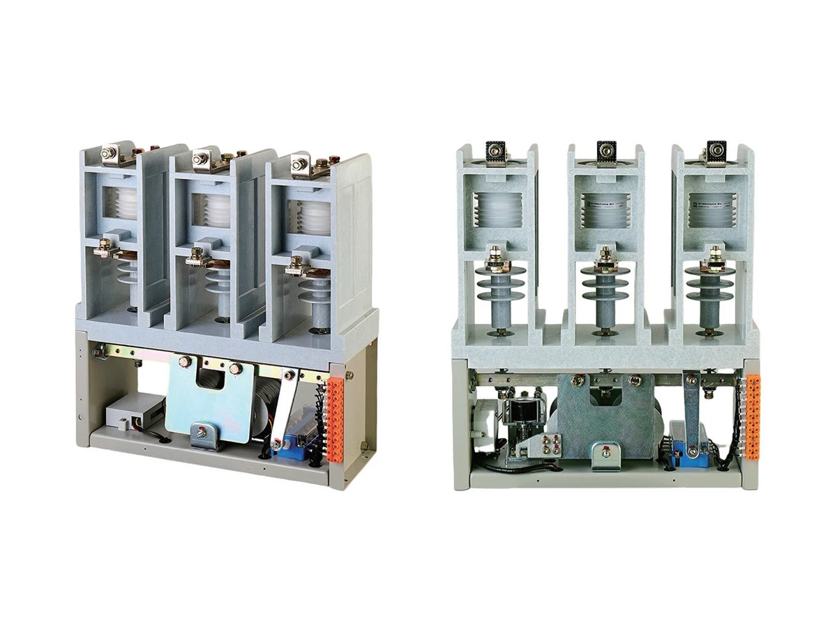 XBRELE CKG4-□/12TL Contattore sottovuoto ad alta tensione a rimbalzo zero da 12 kV con cablaggio di ingresso e uscita a due estremità