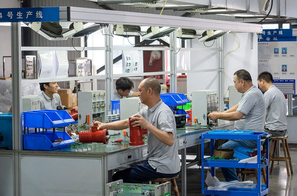 வெற்றிடத் துண்டிப்பான் பாகங்கள் மற்றும் காப்புப் பாகங்களுக்கான XBRele உற்பத்தி வரிசை