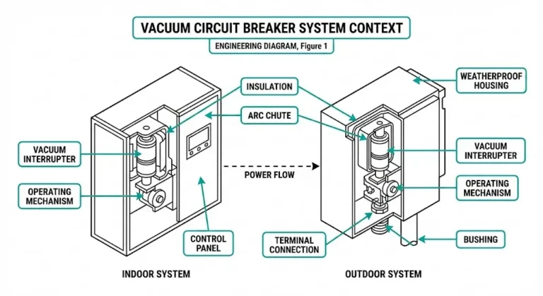 Übersicht über die Auswahl von VCBs für den Innen- und Außenbereich mit Anwendungsbeispielen für VS1/ZN85 und ZW20/ZW32