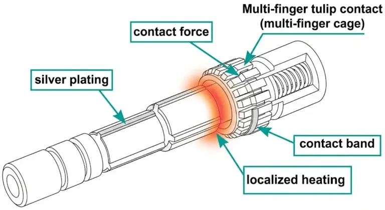 Grundlagen zum Tulip-Kontakt: Versilberung, Erwärmung und Austauschkriterien