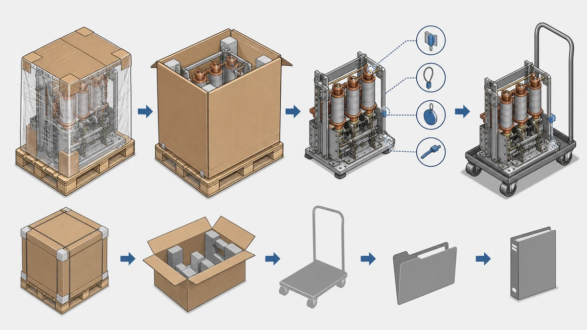 XBRELE Vacuum Contactor Coil Suppression: DC Flyback and AC Surge Protection - supply handover