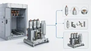 XBRELE VCB Arc Chute and Vacuum Bottle Replacement Decision Matrix - product environment