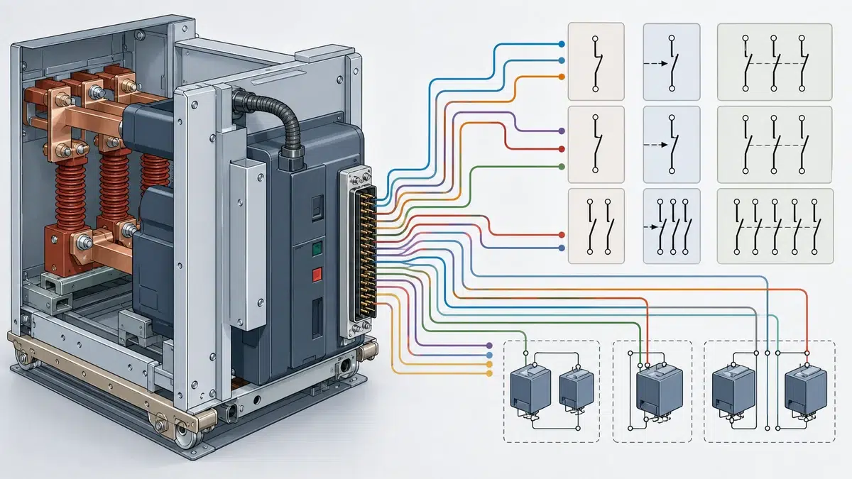XBRELE VCB Auxiliary Contact Allocation for SCADA and Protection Relays - product environment