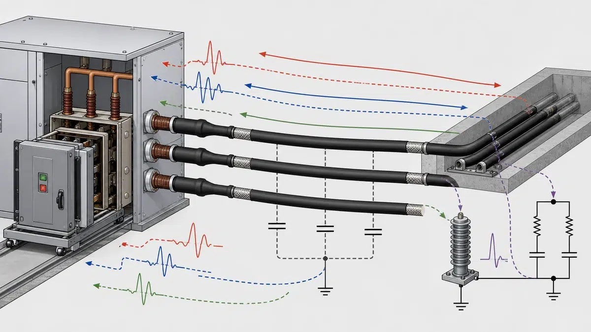 XBRELE VCB Cable-Charging Current Switching: Restrike Risk and Surge-Control Review - product environment