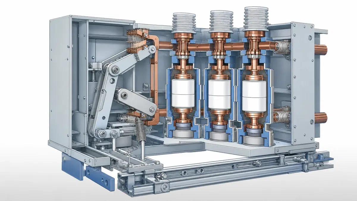 XBRELE VCB Primary Disconnect Finger Inspection: Alignment Lubrication and Thermal Evidence - engineering anatomy